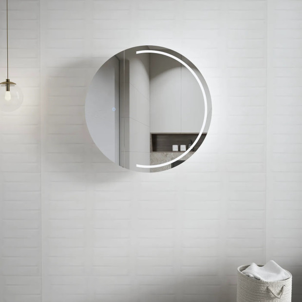 OTTI - LONDON Led Shaving Cabinet 800x800x130
