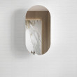 OTTI - NOOSA Pill Shape Natural Oak Shaving Cabinet