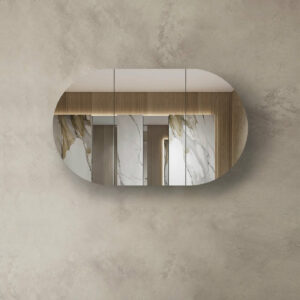 OTTI - BONDI Natural Oak Shaving Cabinet 1200x750x150