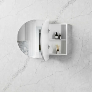OTTI - BONDI White Oak Shaving Cabinet 900x600x150