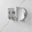 OTTI - BONDI White Oak Shaving Cabinet 1200x750x150