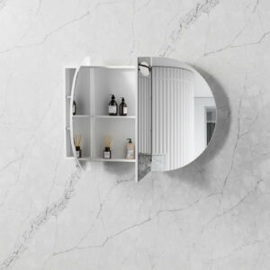 OTTI - BONDI White Oak Shaving Cabinet 1200x750x150