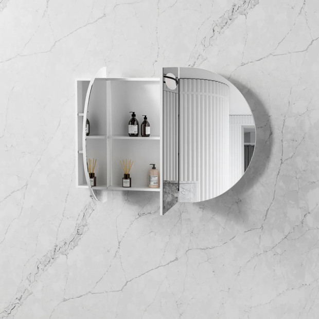 OTTI - BONDI White Oak Shaving Cabinet 1200x750x150