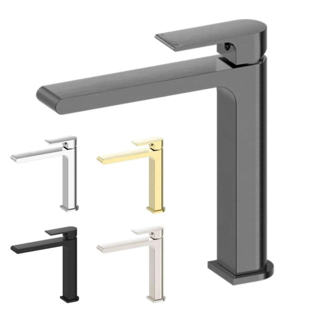 NERO - BIANCA Mid Tall Basin Mixer