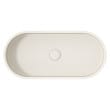 Oval bathroom sink for modern home renovation and bathroom upgrade.