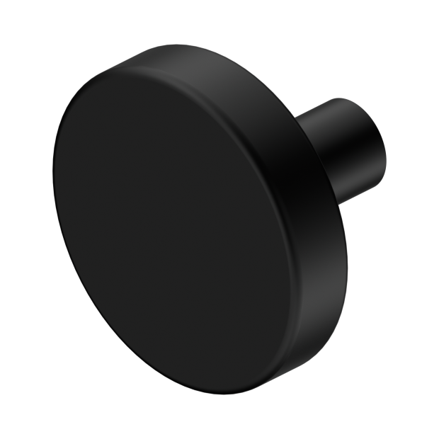 25f007mb Mecca Cabinet Knob E28093 C39836 Matte Black Image 1.png