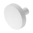 25f007mw Mecca Cabinet Knob E28093 C39836 Matte White Image 1.png