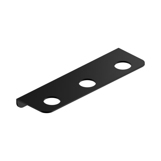 Nr1985bmb Mecca Triple Soap Bottle Holder Matte Black Image 1.png
