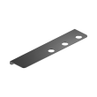 Nr1985cgm Mecca Triple Soap Bottle Holder With Shelf Gun Metal Image 1.png