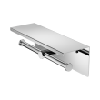 Nr1986ech Mecca Double Toilet Roll Holder With Shelf Chrome Image 1.png