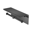Nr1986egm Mecca Double Toilet Roll Holder With Shelf Gun Metal Image 1.png