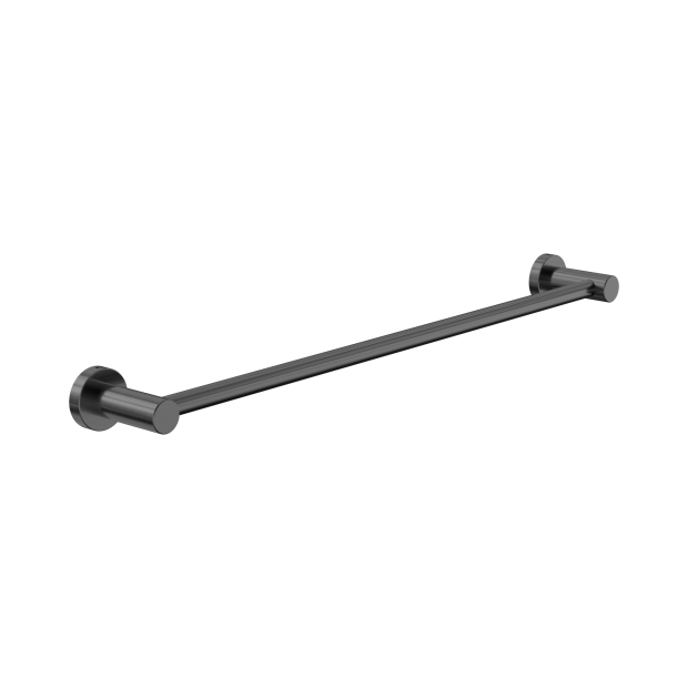 Nr2024gm Dolce Ii Single Towel Rail 600mm Gun Metal Image 1.png