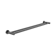 Nr2030dgm Dolce Ii Double Towel Rail 800mm Gun Metal Image 1.png