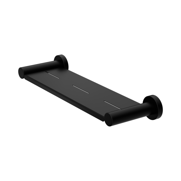 Nr2087amb Dolce Ii Metal Shower Shelf Matte Black Image 1.png