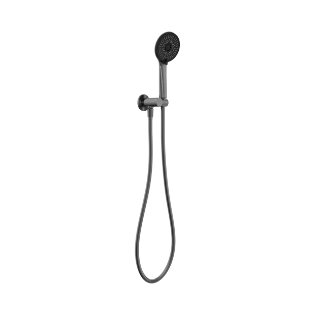 Nr320gm Project Round Shower On Bracket 4 Star Rating Gun Metal Image 1.png