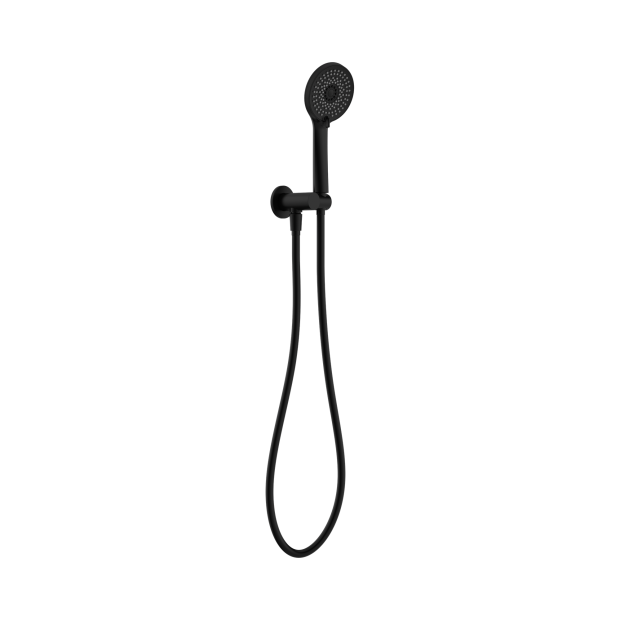 Nr320mb Project Round Shower On Bracket 4 Star Rating Matte Black Image 1.png