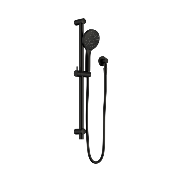Nr322mb Dolce Ii Rail Shower Matte Black Image 1.png
