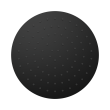 Nr507046mb 250mm Round Metal Shower Head Ii Matte Black Image 2.png