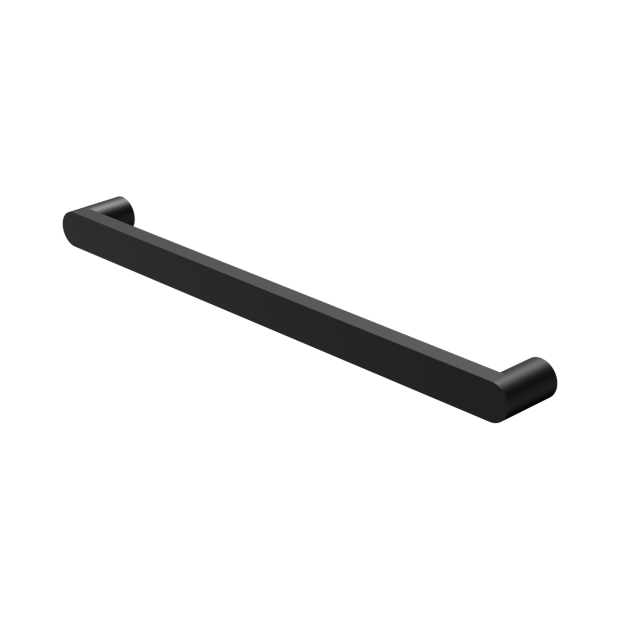 Nr9025hmb Bianca 240v Single Heated Towel Rail Matte Black Image 1.png