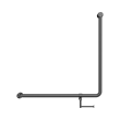 Nrcr3290bhgm Mecca Care 32mm 90 Degree Bent Tube Grab Rail 750x750mm With Toilet Roll Holder Gun Metal Image 2.png