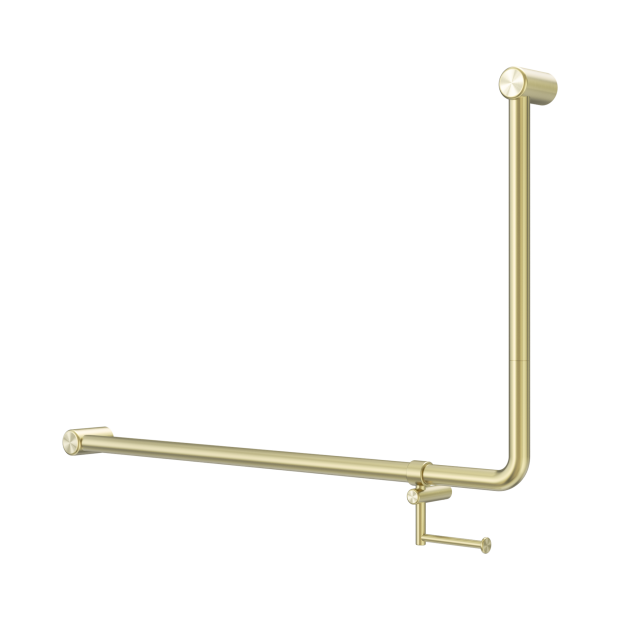 Nrcr3290ehbg Mecca Care 32mm Dda 90 Degree Bent Tube Grab Rail 600x1000mm With Toilet Roll Holder Brushed Gold Image 1.png