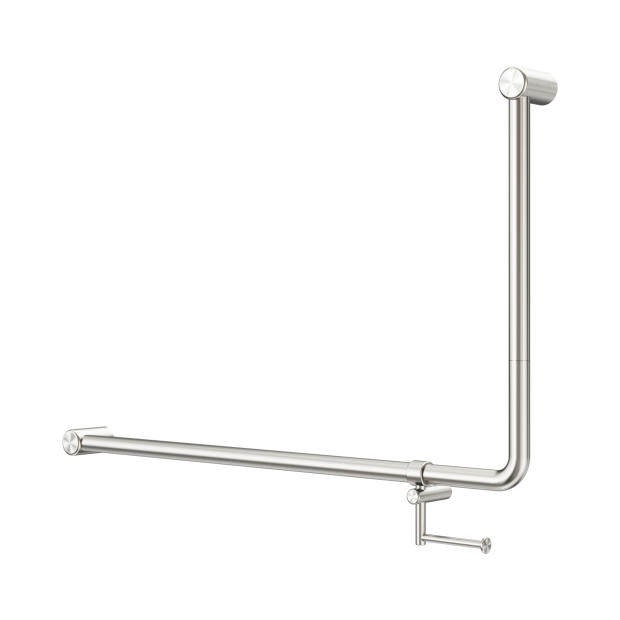 Nrcr3290ehbn Mecca Care 32mm Dda 90 Degree Bent Tube Grab Rail 600x1000mm With Toilet Roll Holder Brushed Nickel Image 1.png