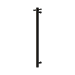 Nrv902hmb Mecca 240v Single Vertical Heated Towel Rail Matte Black Image 1.png