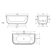 Havana 1700 Technical Drawing Square